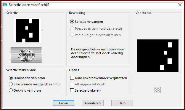 Selecties - Selectie laden/opslaan - Selectie laden vanaf schijf : Sel4-Life-Style-CGSFDesigns-04-03-2019