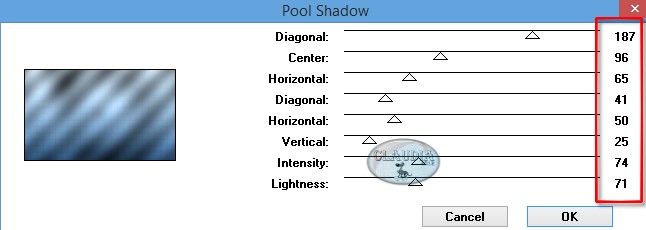 Instellingen filter Greg's Factory Output Vol. II - Pool Shadow