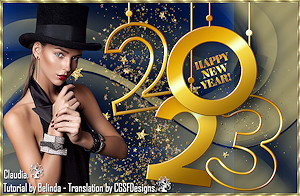 Les : Happy New Year 2023 van Belinda