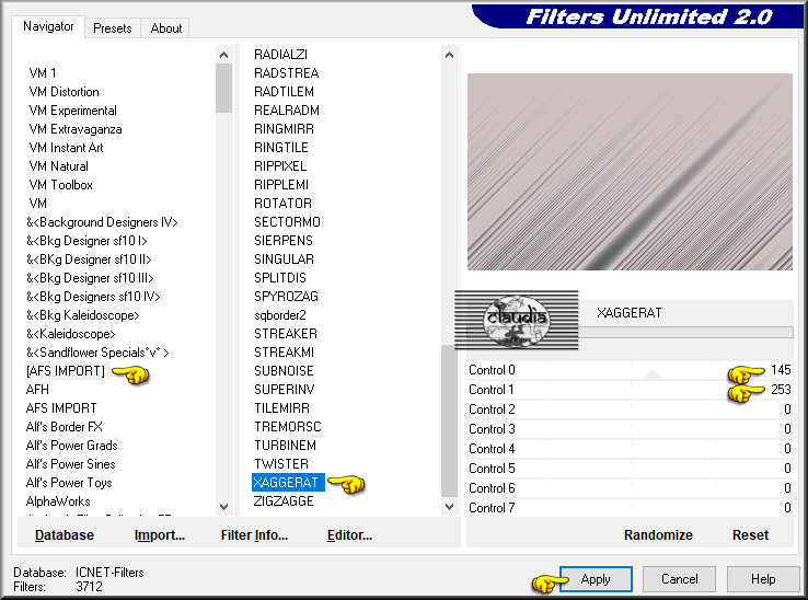 Effecten - Insteekfilters - <I.C.NET Software> - Filters Unlimited 2.0 - [AFS IMPORT] - XAGGERAT
