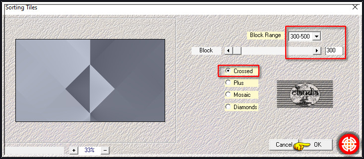 Effecten - Insteekfilters - Mehdi - Sorting Tiles