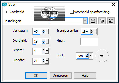 Effecten - Textuureffecten - Stro