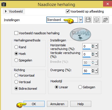 Effecten - Afbeeldingseffecten - Naadloze herhaling