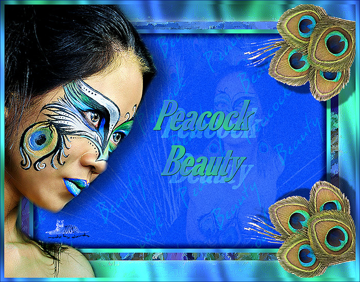 Les : Peacock Beauty van Claudia