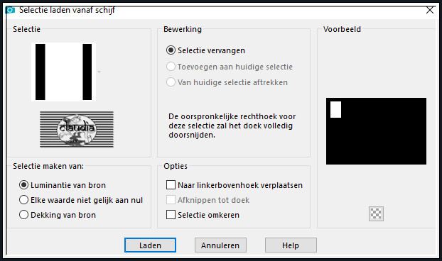 Selecties - Selectie laden/opslaan - Selectie laden vanaf schijf : Sel3-SFH-CGSFDesigns-06-04-2017