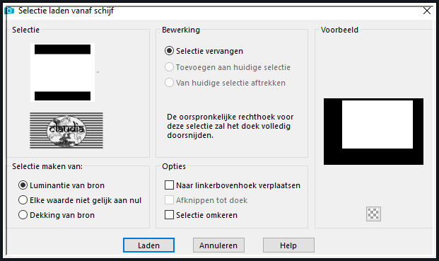 Selecties - Selectie laden/opslaan - Selectie laden vanaf schijf : Sel4-SFH-CGSFDesigns-06-04-2017