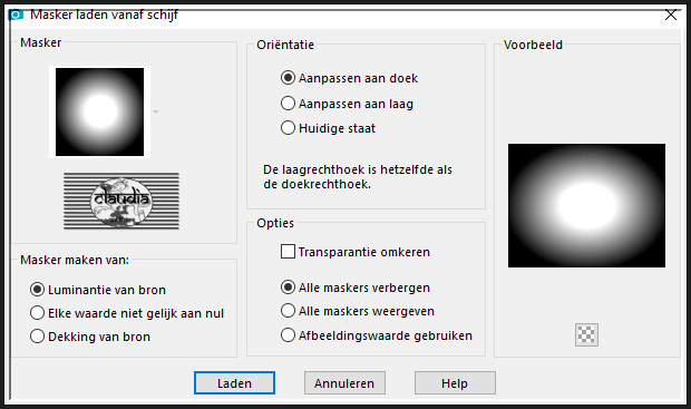 Lagen - Masker laden/opslaan - Masker laden vanaf schijf