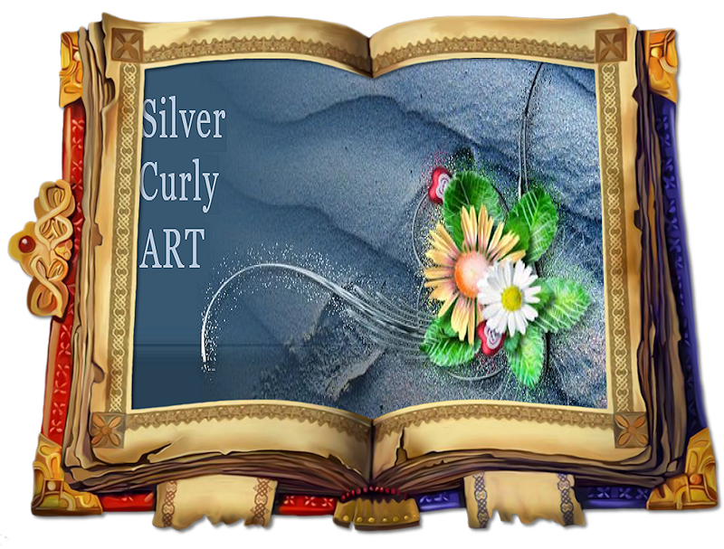 Silver Curly Art / Bastelhexe
