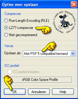 Psp-image bestand compatibel maken om zonder problemen te openen in AS.