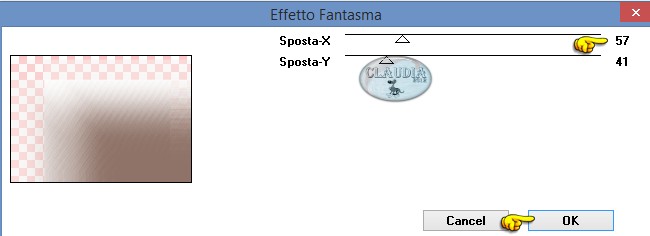Instellingen filter : It@lian Editors Effect - Effetto Fantasma