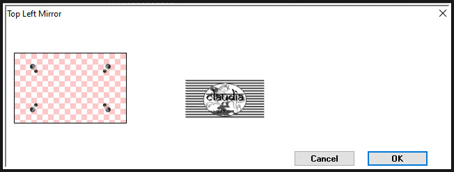 Effecten - Insteekfilters - Simple - Top Left Mirror