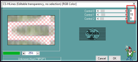 Effecten - Insteekfilters - Carolaine and Sensibility - CS-HLines