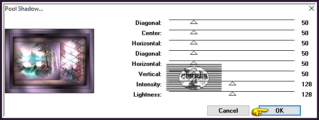 Effecten - Insteekfilters - Tramages - Pool Shadow