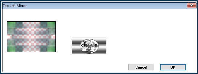Effecten - Insteekfilters - Simple - Top Left Mirror