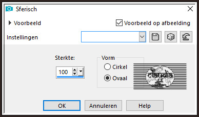 Effecten - Geometrische effecten - Sferisch