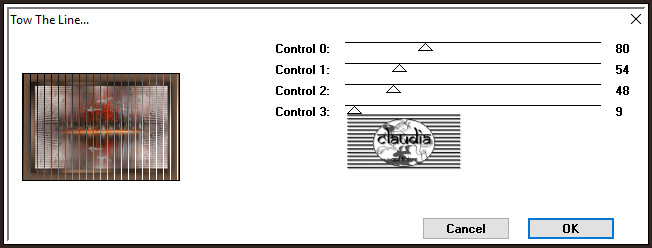 Effecten - Insteekfilters - Tramages - Tow The Line