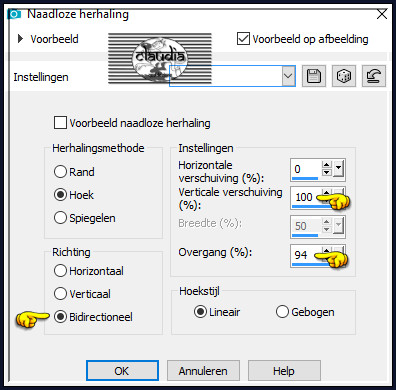 Effecten - Afbeeldingseffecten - Naadloze herhaling