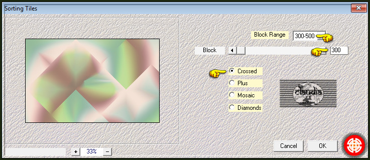 Effecten - Insteekfilters - Mehdi - Sorting Tiles