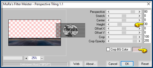 Effecten - Insteekfilters - MuRa's Meister - Perspective Tiling