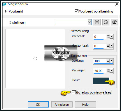 Effecten - 3D-Effecten - Slagschaduw