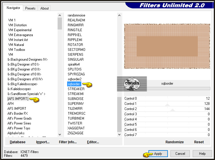 Effecten - Insteekfilters - <I.C.NET Software> - Filters Unlimited 2.0 - [AFS IMPORT] - sqborder
