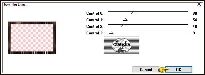 Effecten - Insteekfilters - Tramages - Tow The Line