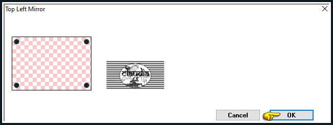 Effecten - Insteekfilters - Simple - Top Left Mirror