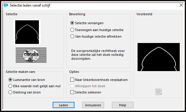 Selecties - Selectie laden/opslaan - Selectie laden vanaf schijf : Sel2_SoLiMa_Animabelle 