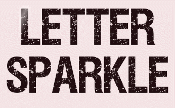 Titel Les : Letter Sparkle