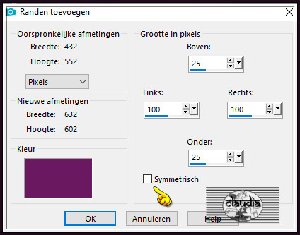 Afbeelding - Randen toevoegen