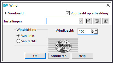 Effecten - Vervormingseffecten - Wind