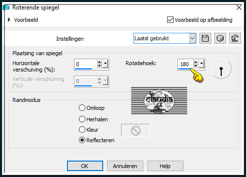 Effecten - Reflectie-effecten - Roterende spiegel : 