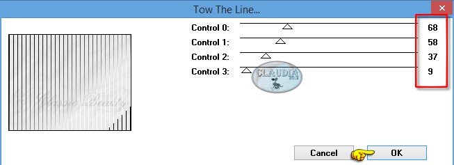 Instellingen filter Tramages - Tow The Line 