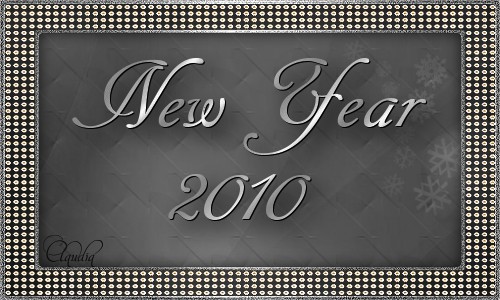 Titel Les : New Year 2010 van Brigitte