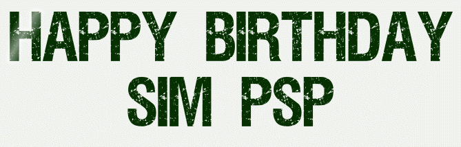 Titel Les : Happy Birthday SIM PSP 