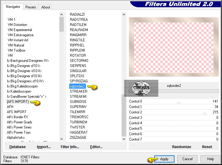 Effecten - Insteekfilters - <I.C.NET Software> - Filters Unlimited 2.0 - [AFS IMPORT] - sqborder2 
