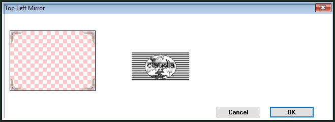 Effecten - Insteekfilters - Simple - Top Left Mirror