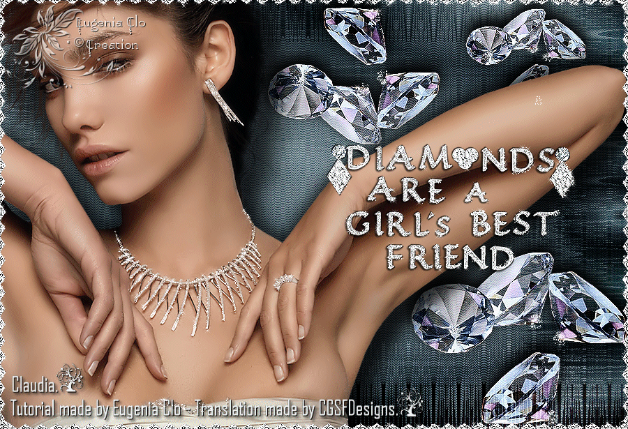 Les : Diamonds are a Girls best friend van Eugenia Clo