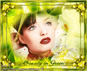 Les : Beauty in Green van Christa