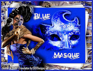 Les : Blue Masque van Nikita