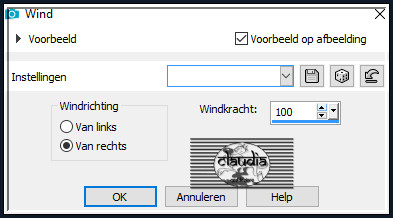 Effecten - Vervormingseffecten - Wind