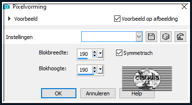 Effecten - Vervormingseffecten - Pixelvorming