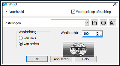 Effecten - Vervormingseffecten - Wind