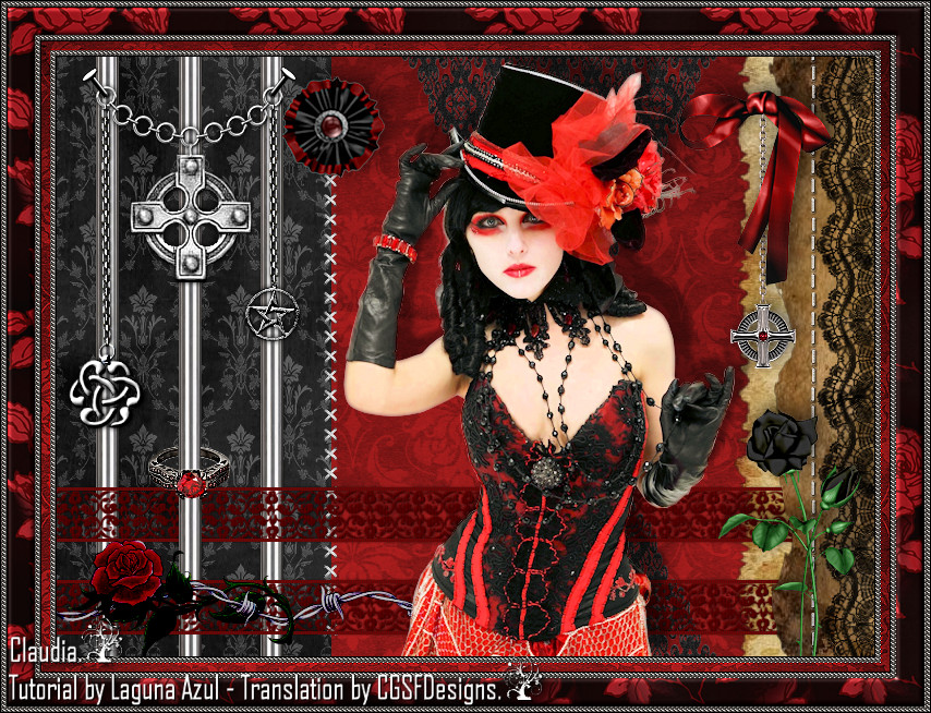 Les : Gothic Lady van Brigitte