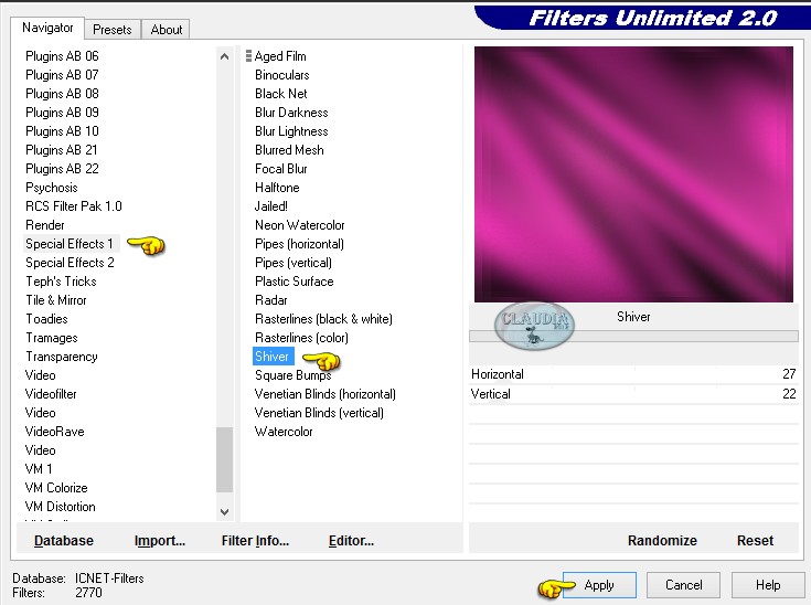 Effecten - Insteekfilters - <I.C. NET Software> - Filters Unlimited 2.0 - Special Effects 1 - Shiver