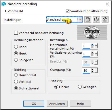 Effecten - Afbeeldingseffecten - Naadloze herhaling