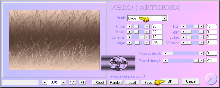 Effecten - Insteekfilters - Xero - Artworx 