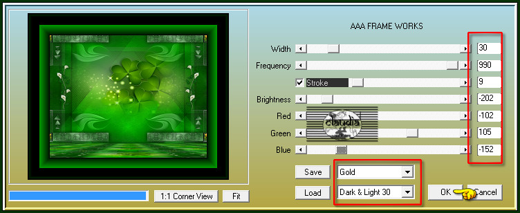 Effecten - Insteekfilters - AAA Frames - Frame Works :