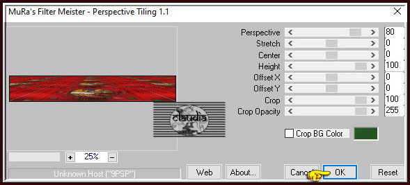 Effecten - Insteekfilters - MuRa's Meister - Perspective Tiling