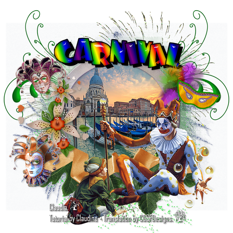 Les : Carnaval van Claudine